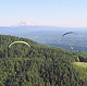Paragliding off Tiger Mountain